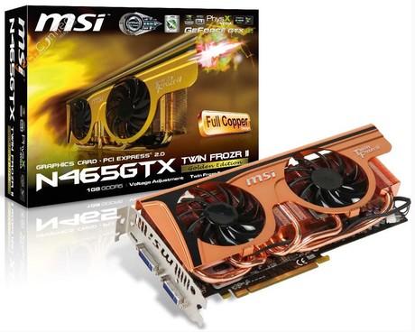 Игровое железо - MSI официально анонсирует видеокарты Twin Frozr II GTX 465 и GTX 470